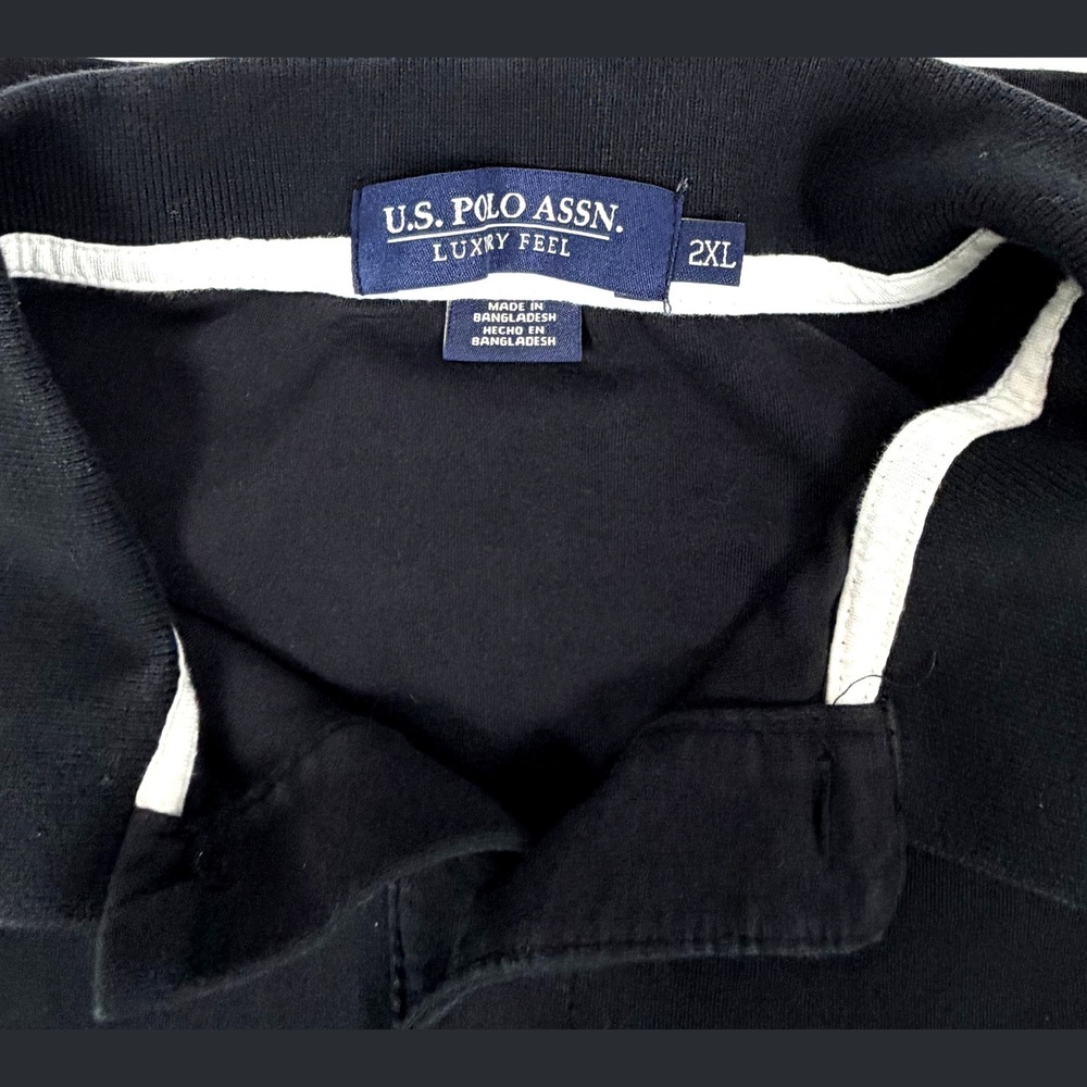 U.S. Polo Assn. Polo Shirt Black - 2XL
